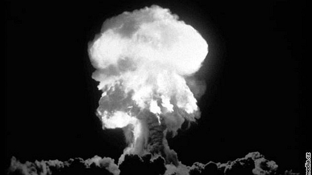 Atomový hib po výbuchu jaderné bomby