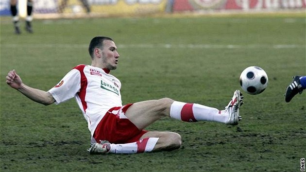 Zlín - Liberec: domácí Martin Ba�a