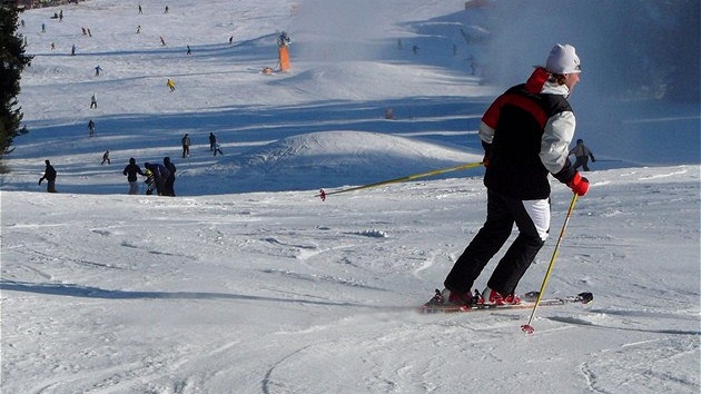 Ski areál Lipno, sjezdovka Pánská