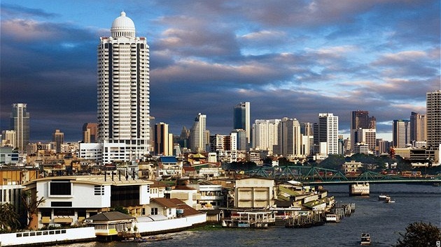 Thajská metropole Bangkok. Ilustraní foto