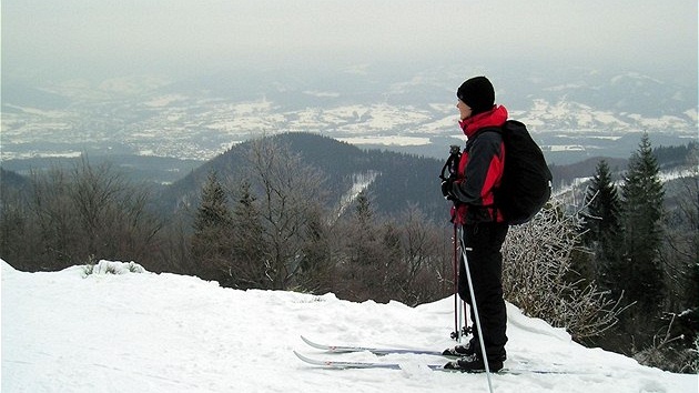 Tínské Beskydy. Údolí Ole z úboí Ostrého