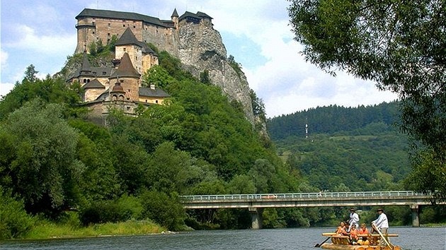 Slovensko, splouvání Oravy na voru