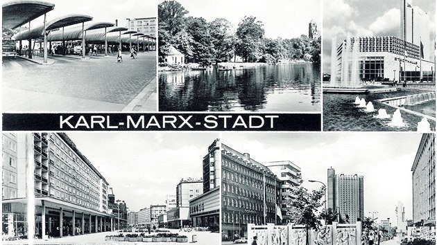Nmecko, Karl-Marx-Stadt, dnes Chemnitz. 60. léta