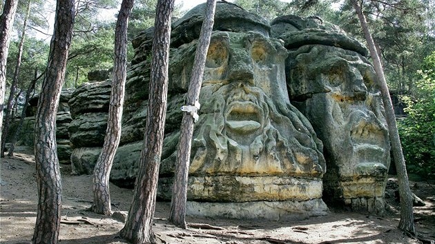 Skalní socha �ertovy hlavy, Koko�ínsko