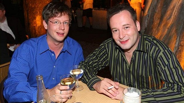 Ale� Cibulka a Michael Jagelka - Party Top Star Magazinu