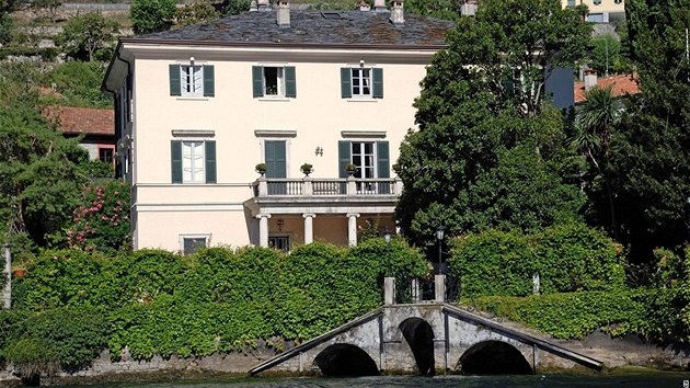 Vila Oleandra, v ní� �ije George Clooney, je na prodej 