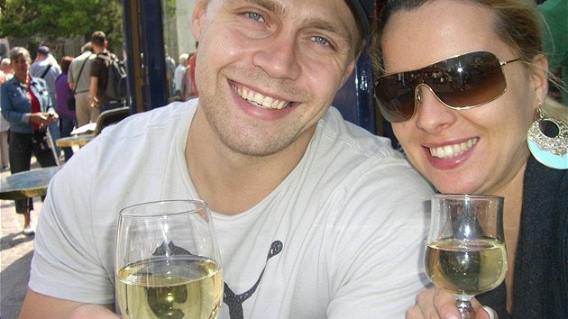 Kateina Kristelová a Martin Tma v Paíi