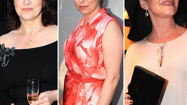 Zlata Adamovská, Petra Buzková, Jitka Asterová 