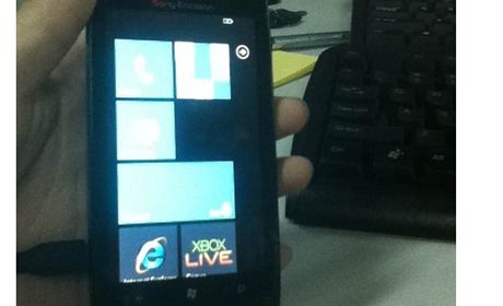 Prototyp Sony Ericssonu s Windows Phone 7