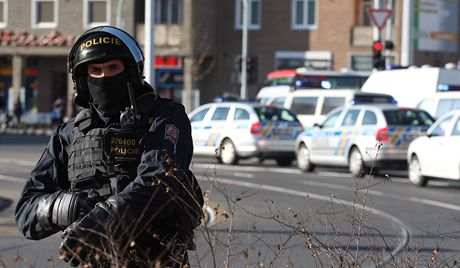 Policie dohl na fanouky, kte dorazili na zpa banku Ostrava a Sigmy Olomouc