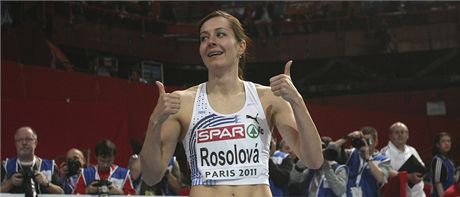 NEEKANÁ VÍTZKA. Denisa Rosolová senzan ovládla bh na 400 metr.