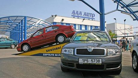 AAA Auto prodává i nové vozy, nyní se ale tchto divizí zbavuje. Ilustraní foto