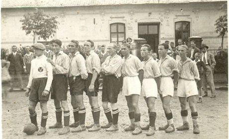 1. Historick dresy olomouck Sigmy - rok 1932.