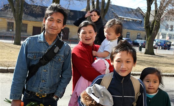 Přibyslav přijala rodinu barmských uprchlíků.