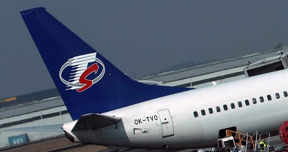 Letadlo společnosti Travel Service (Ilustrační snímek)