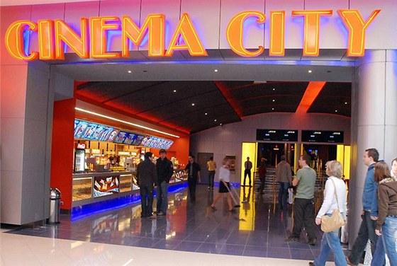 Vstup do kina Cinema City