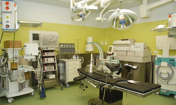 Infekní klinika má speciální operaní sál.