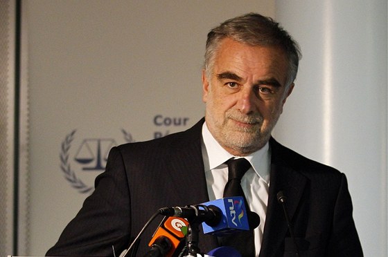 Hlavní alobce Mezinárodního trestního soudu (ICC) Luis Moreno-Ocampo