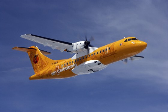 Letoun ATR-42 ve svých útrobách peváel pes milion eur (ilustraní snímek)