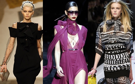 Milánský fashion week nabídl luxusní modely pro letoní podzim a zimu. (Ilustraní snímek)