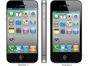 Nový iPhone 5 bude mít moná vtí úhlopíku displeje