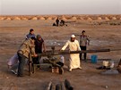 Povstalci u Adedabíje se chystají na útok Kaddáfího jednotek  (3. bezna 2011)