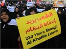 Protesty v Bahrajnu - obyvatelm ostrovního království dola trplivost s vládnoucí dynastií Chalífa