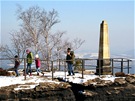 Obelisk na pam návtvy saského kurfita a polského krále Augusta II.