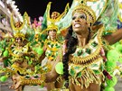 Brazilský karneval v Riu. (7. bezna 2011)