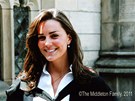 Kate Middletonová v dob studia na univerzit St. Andrews, kde se poznala s...