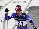 Luká Bauer na mistrovství svta v Oslu na trati klasické patnáctky. 