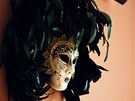 Maska je suvenýr z Benátek.