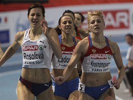 VTZN FINI. Denisa Rosolov se dostv ped Rusku Krasnomovetsovou a b si pro zlatou medaili.