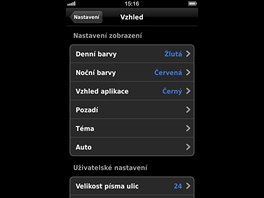 Navigace Dynavix pro iPhone