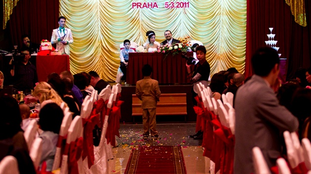 Tradiní vietnamská svatba v Sap