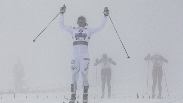 VÍTZSTVÍ. védské enské duo ovládlo sprint dvojic na MS v Oslu.