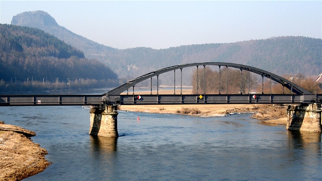 Vtina píchozích z eska spatí poprvé Lilienstein u Bad Schandau.