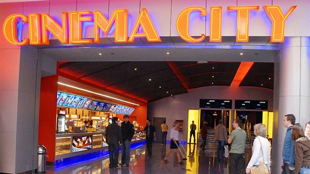 Vstup do kina Cinema City