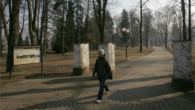 Hranické sady eskoslovenských legií.