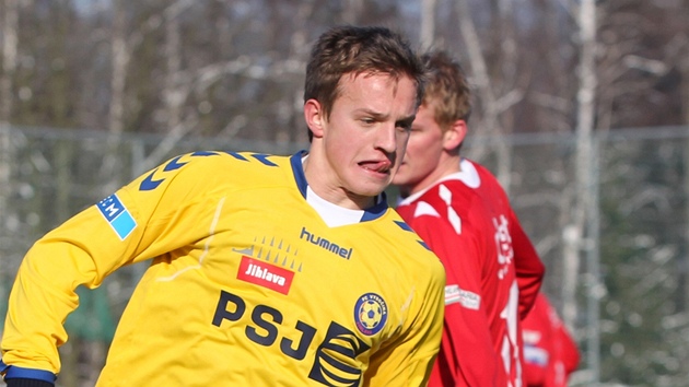 Jan Kopic v dresu Jihlavy.