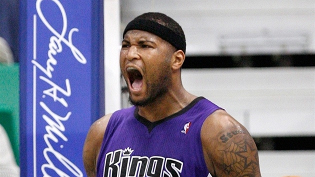 DeMarcus Cousins ze Sacramenta Kings.