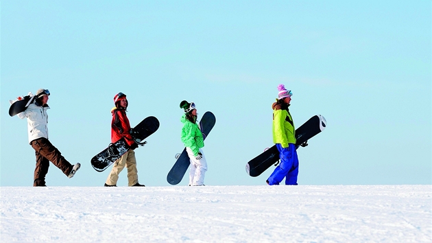 Na snowboardu se nauí kadý, jen to trvá rzn dlouho.