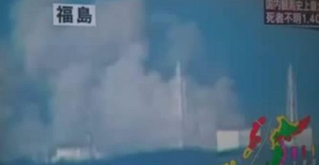Výbuch v jaderné elektrárn Fukuima