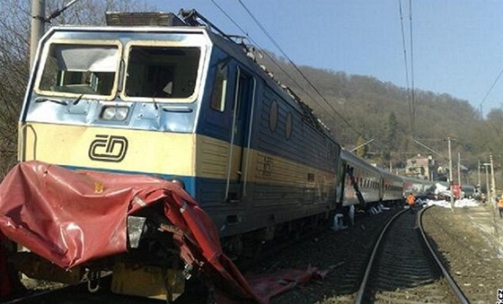 Nehoda vlaku.