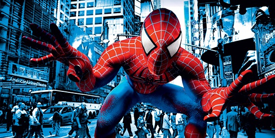 Fotografka  Annie Leibovitzová vytvoila pro muzikál Spider-Man: Turn Off The Dark sérii  obrázk.
