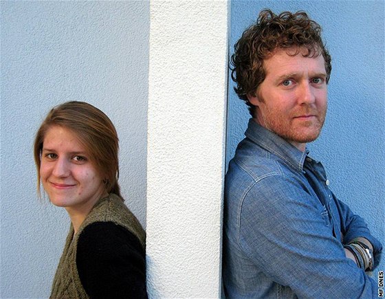 Markéta Irglová a Glen Hansard v Los Angeles