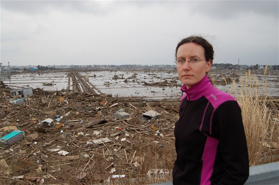 Reportérka MF DNES Lucie Suchá v oblastech japonské katastrofy