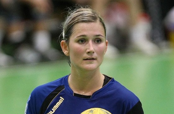 Lucie Fabíková v dresu Olomouce.