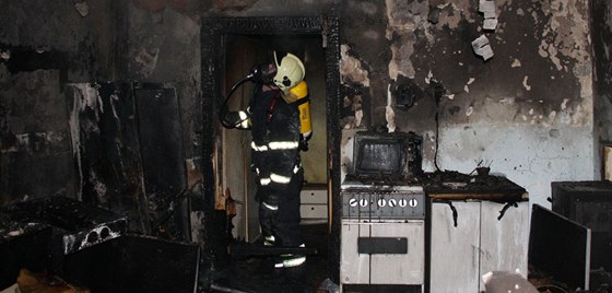 Výbuch plynu ve Sluovicích kuchyni úpln zdemoloval