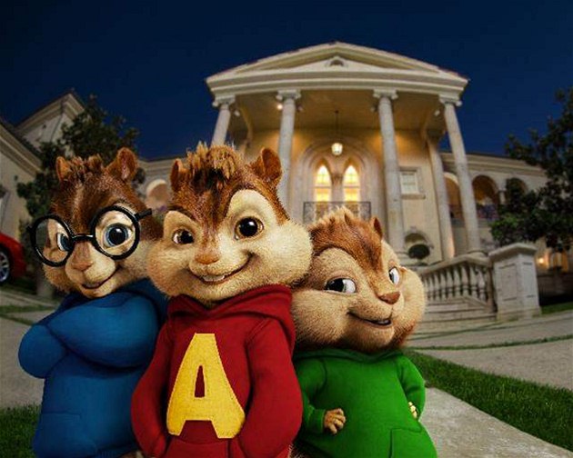 Z filmu Alvin a Chipmunkové